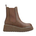Brown - Lifestyle - Rocket Dog Womens-Ladies Heyday Platform Chelsea Boots