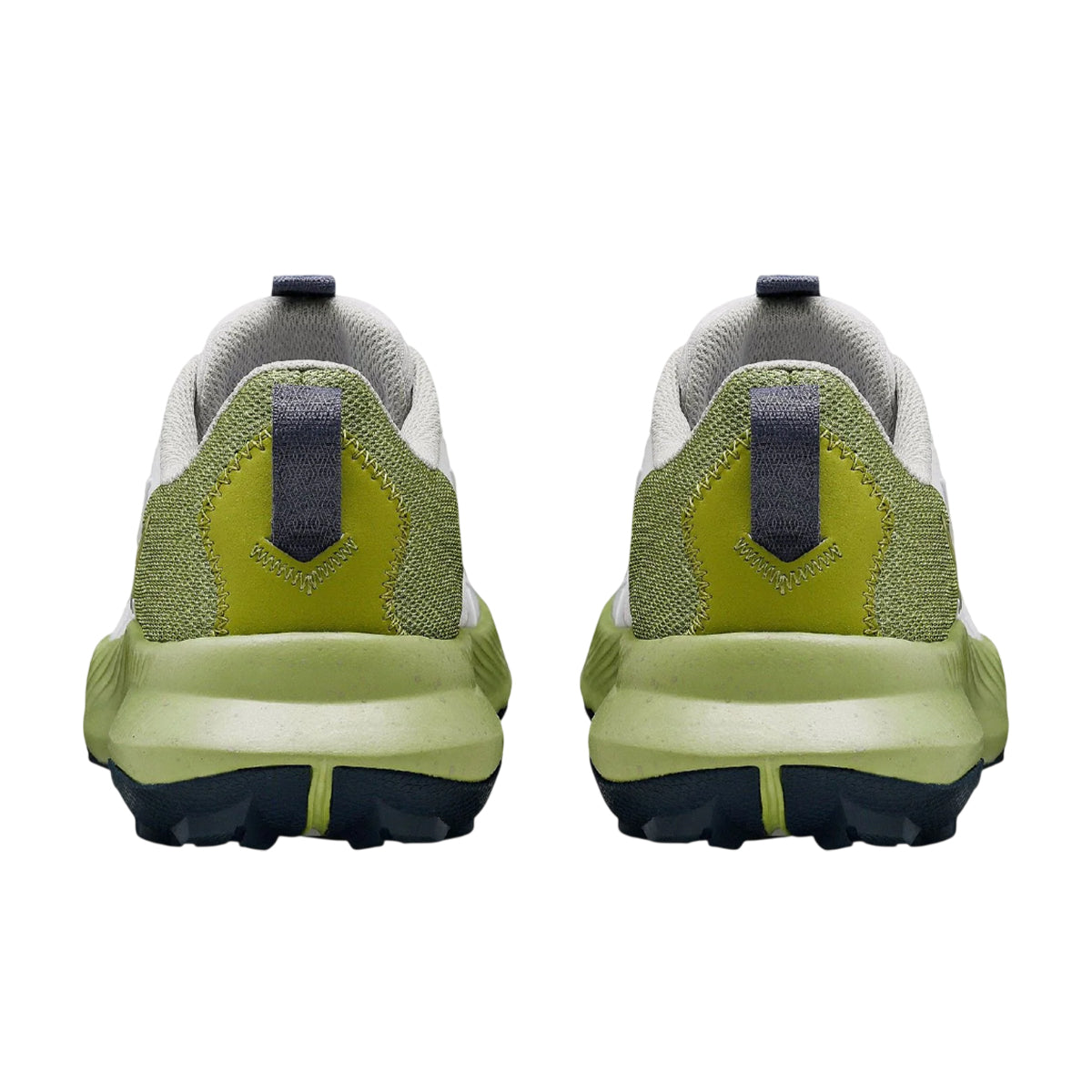 White-Green - Back - Saucony Mens Blaze Trail Trainers