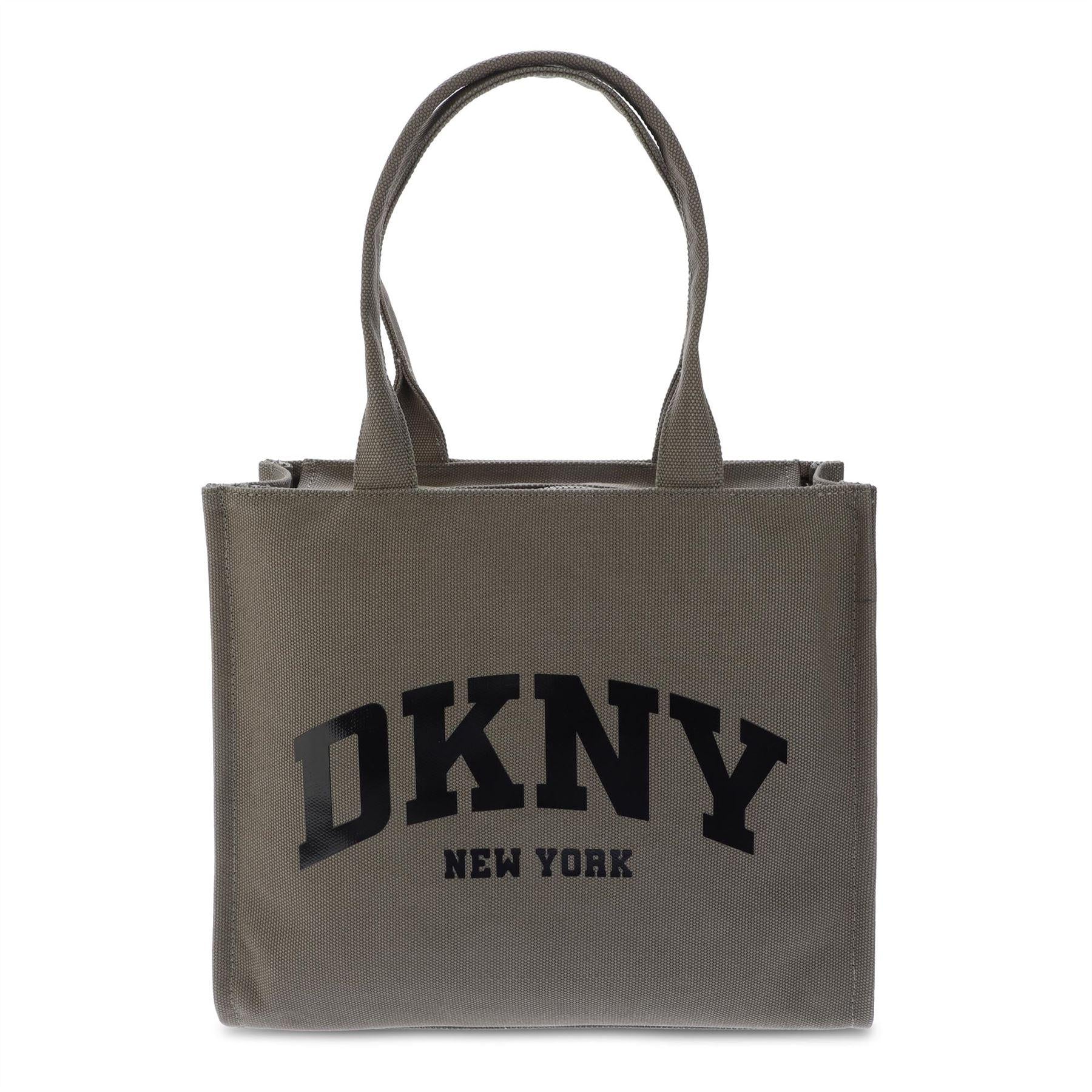 Grey - Front - DKNY Hadlee New York Tote Bag
