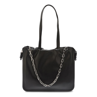 Black-Silver - Front - DKNY Halle Tote Bag