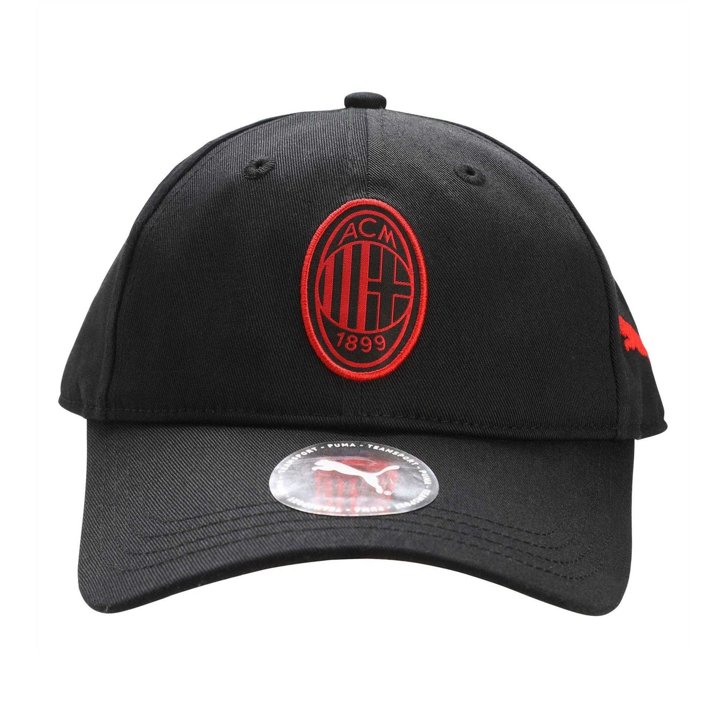 Black - Side - Puma Unisex Adult Essential AC Milan Baseball Cap