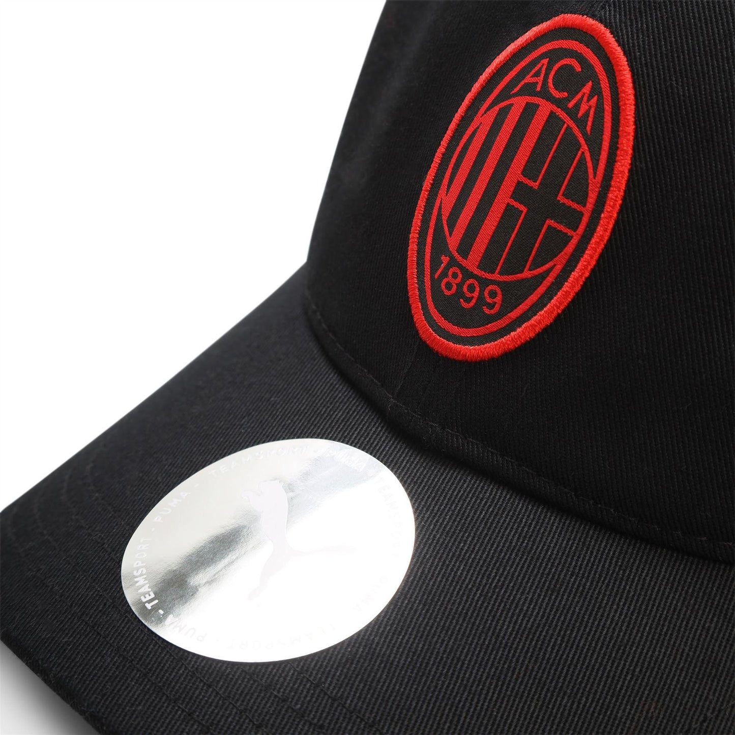 Black - Pack Shot - Puma Unisex Adult Essential AC Milan Baseball Cap
