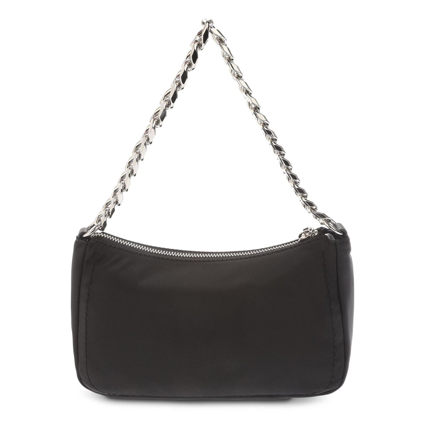 Black-Silver - Back - DKNY Lorena Shoulder Bag