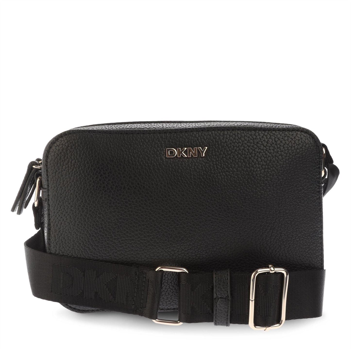 Black - Front - DKNY Tutu Double Zip Camera Bag