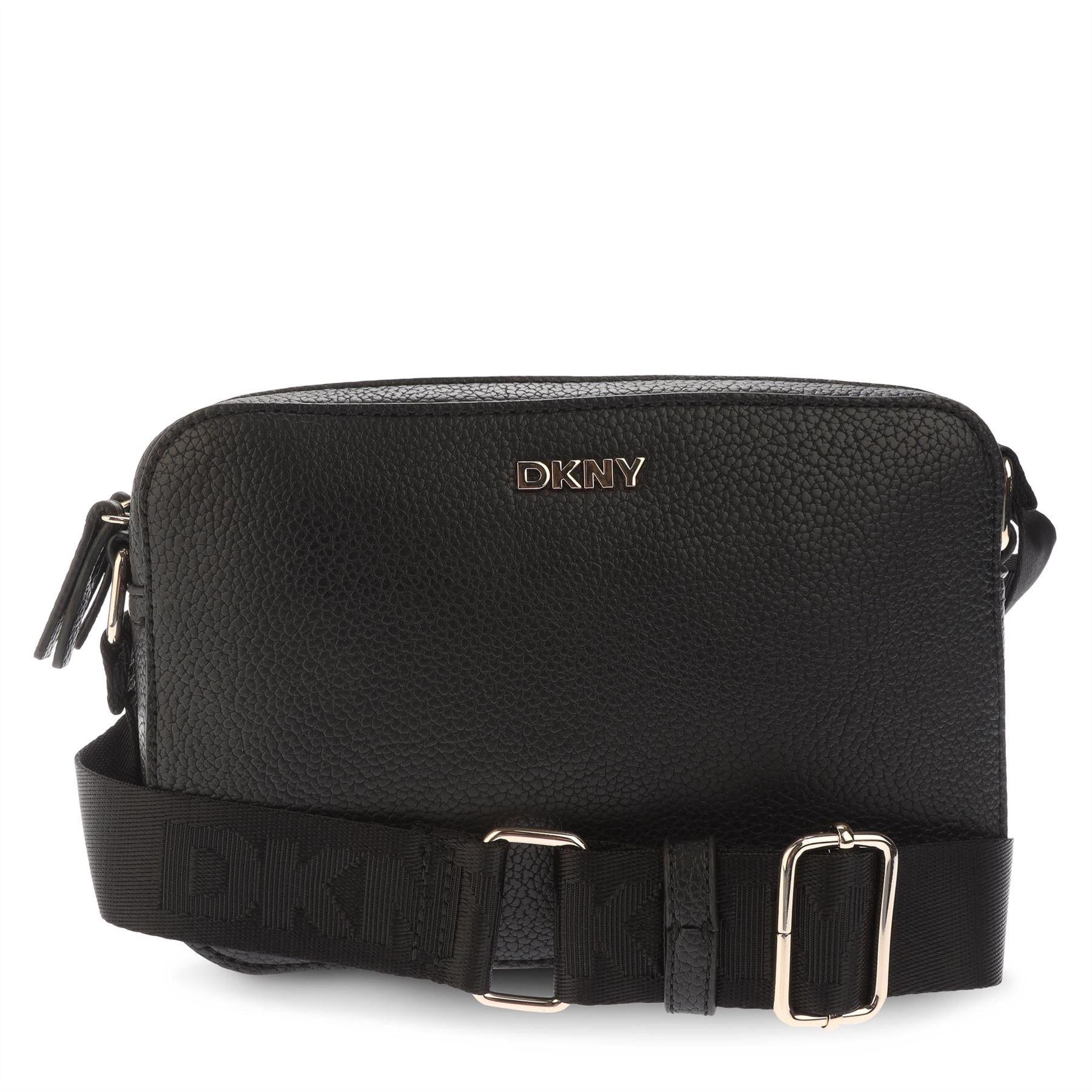 Black - Front - DKNY Tutu Double Zip Camera Bag