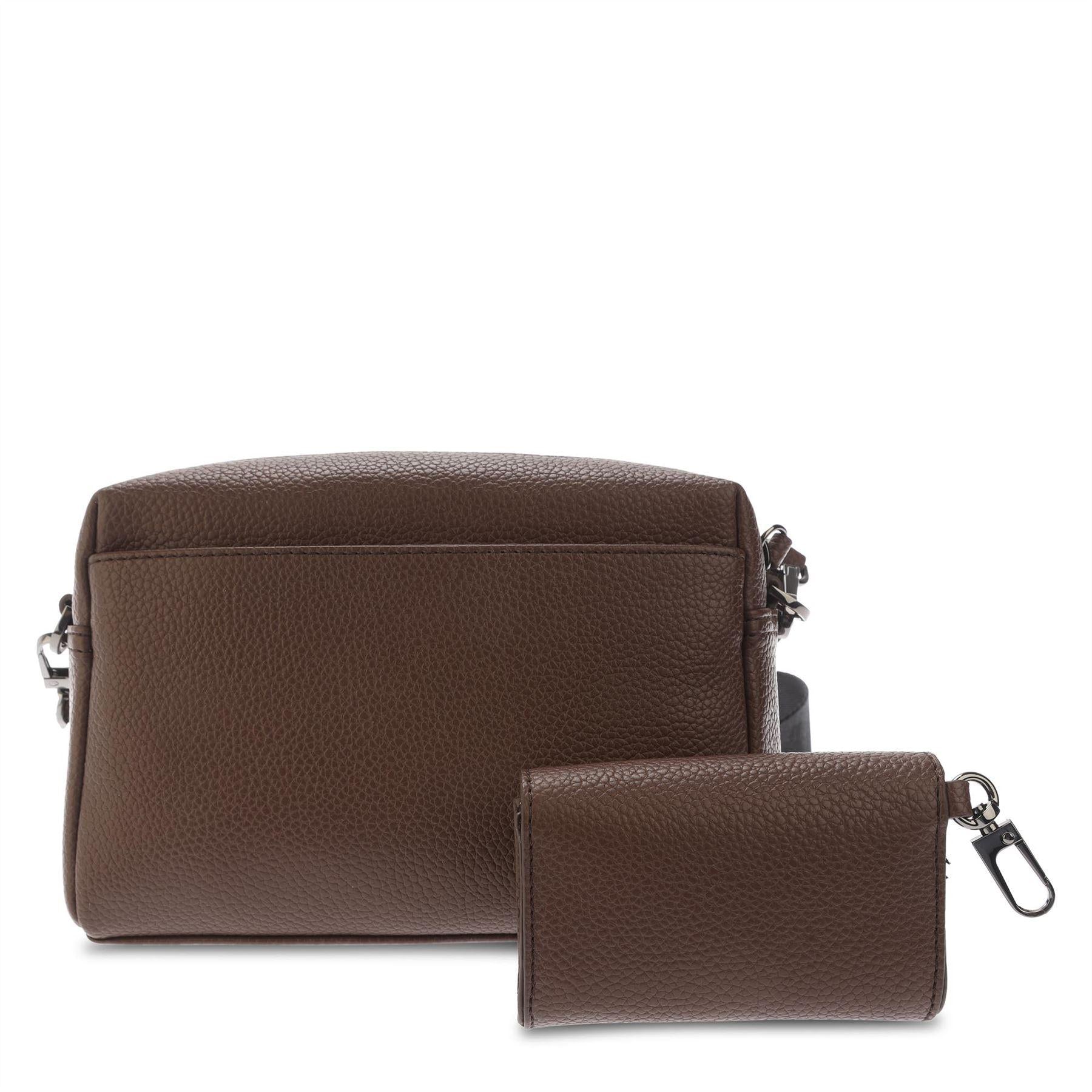 Brown - Back - DKNY Tate Crossbody Bag