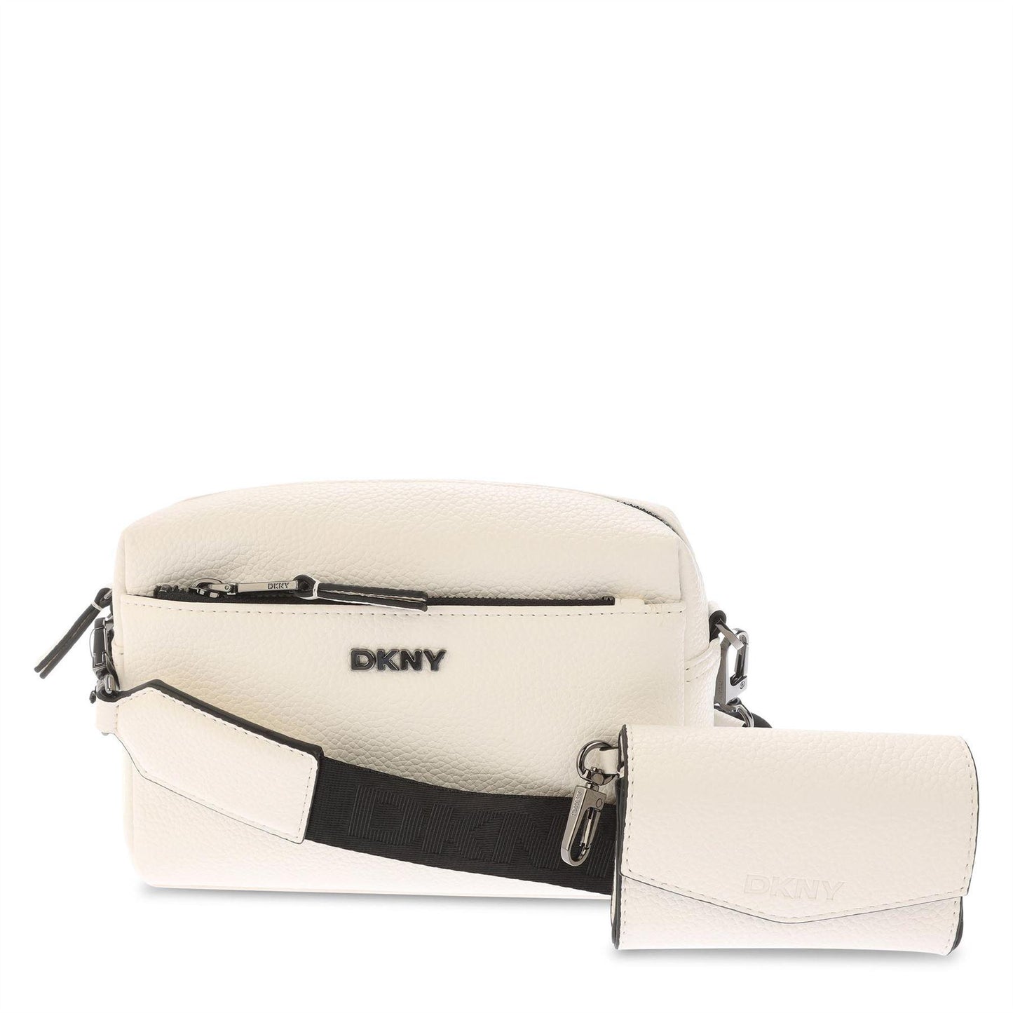 White - Front - DKNY Tate Crossbody Bag
