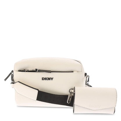 White - Front - DKNY Tate Crossbody Bag