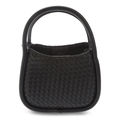 Black-Silver - Back - DKNY Womens-Ladies Capri Hobo Crossbody Bag
