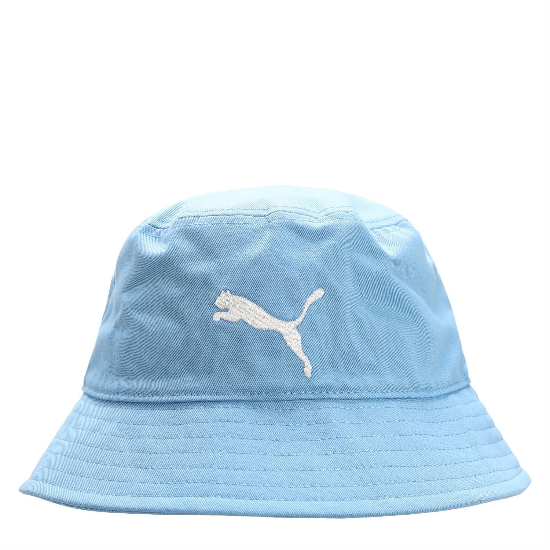 Blue - Back - Puma Essential Manchester United FC Bucket Hat