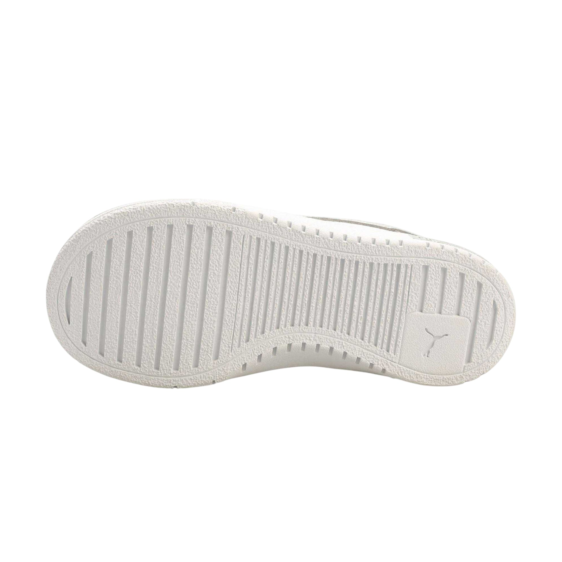 White-Grey - Side - Puma Childrens-Kids Pro Classic AC Trainers