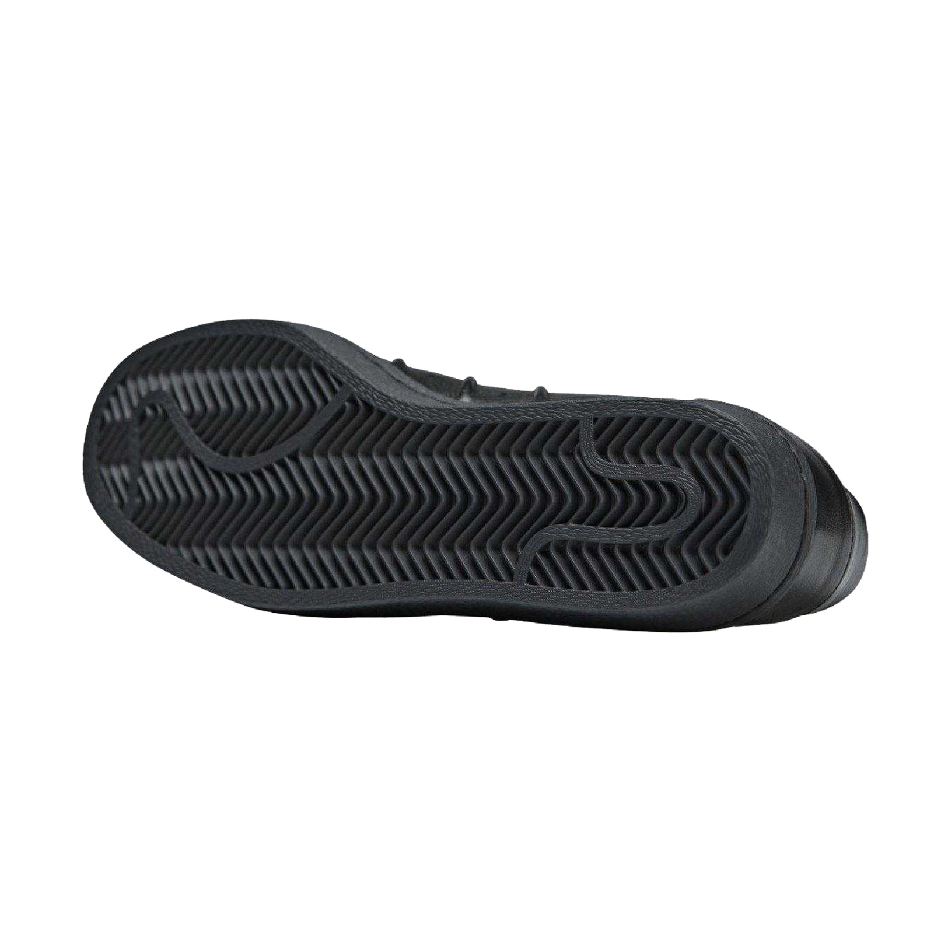 Black - Close up - Adidas Mens Y-3 Superstar Leather Trainers