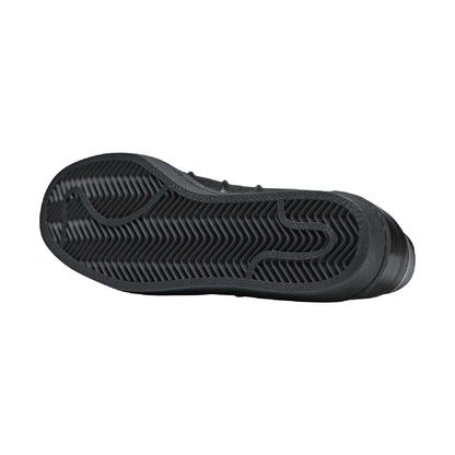 Black - Close up - Adidas Mens Y-3 Superstar Leather Trainers