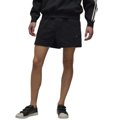 Black - Lifestyle - Y-3 Mens French Terry 3 Stripes Shorts