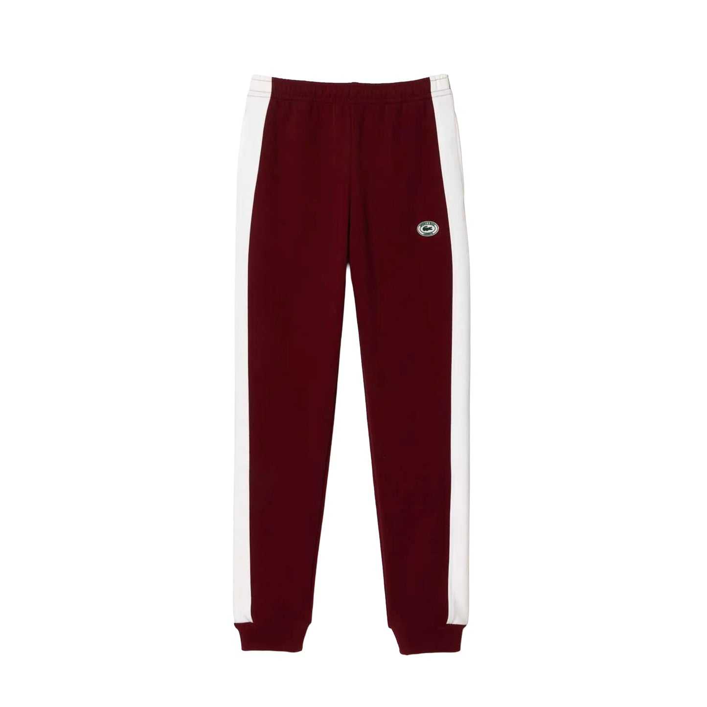 Red - Front - Lacoste Womens-Ladies Sporty & Rich Stretch Jogging Bottoms