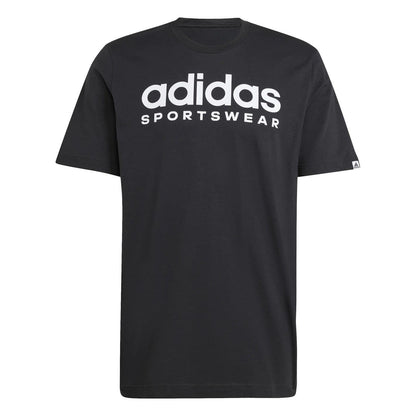 Black - Front - Adidas Mens Graphic T-Shirt