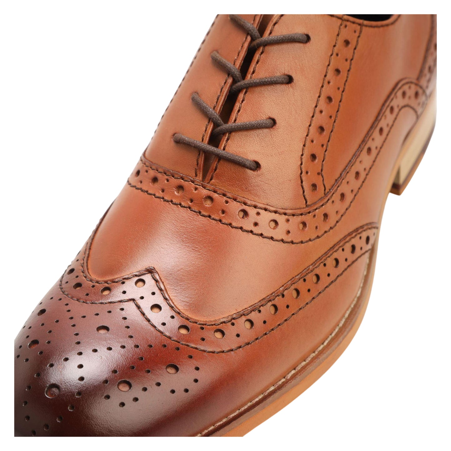 Beige - Lifestyle - Firetrap Mens Spencer Brogues