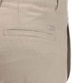 Beige - Side - Armani Exchange Mens Linen Rayon Twill Shorts