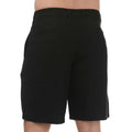 Black - Back - Armani Exchange Mens Linen Rayon Twill Shorts
