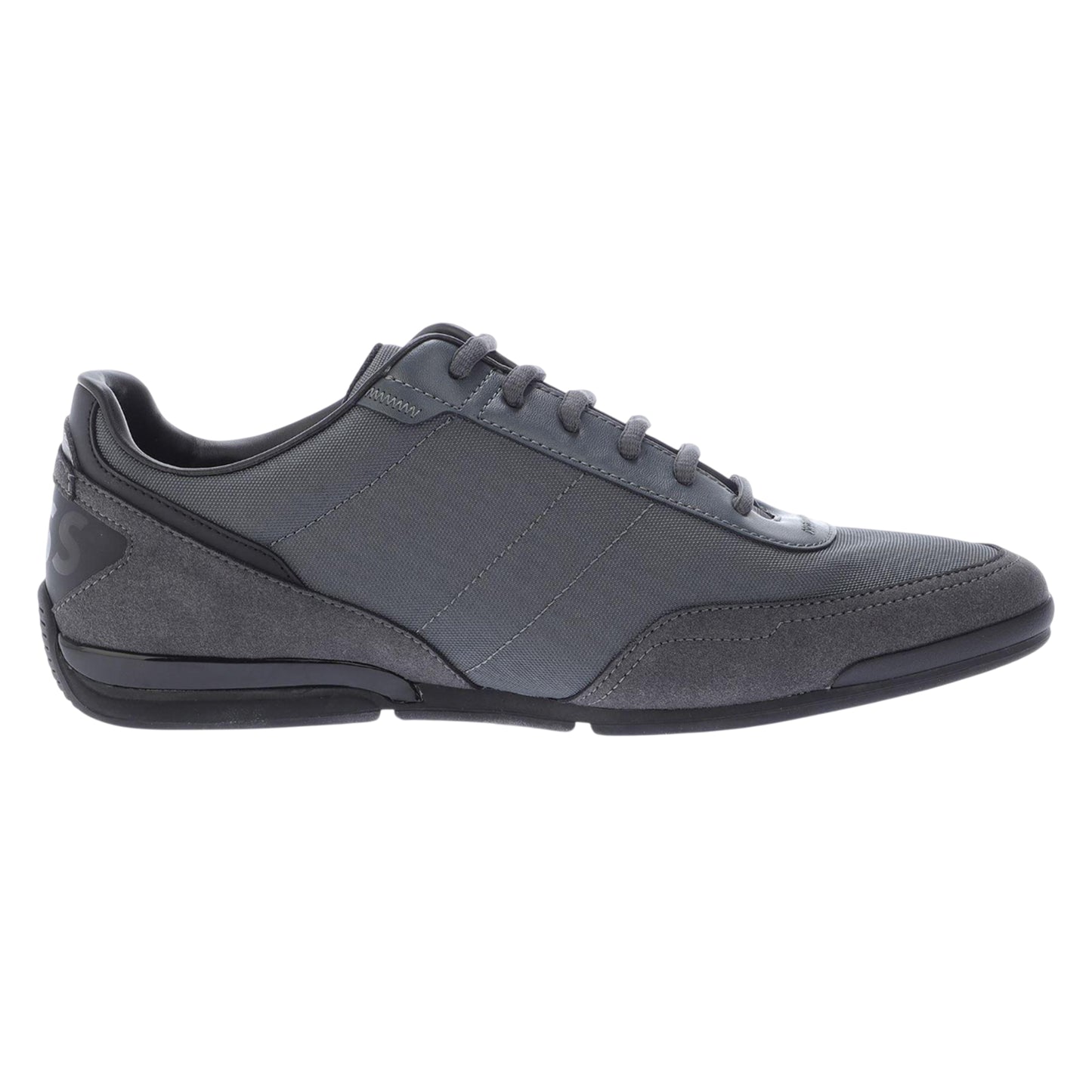 Grey - Front - Boss Mens Parkour-L Trainers