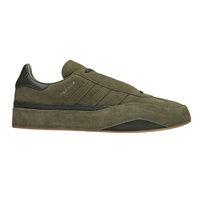 Olive - Lifestyle - Y-3 Womens-Ladies Gazelle Suede Trainers