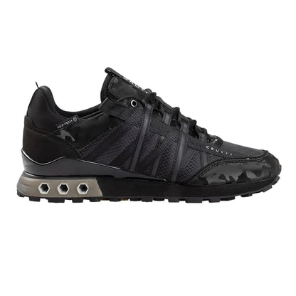 Black - Back - Cruyff Mens Fearia Suede Trainers