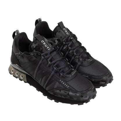 Black - Front - Cruyff Mens Fearia Suede Trainers
