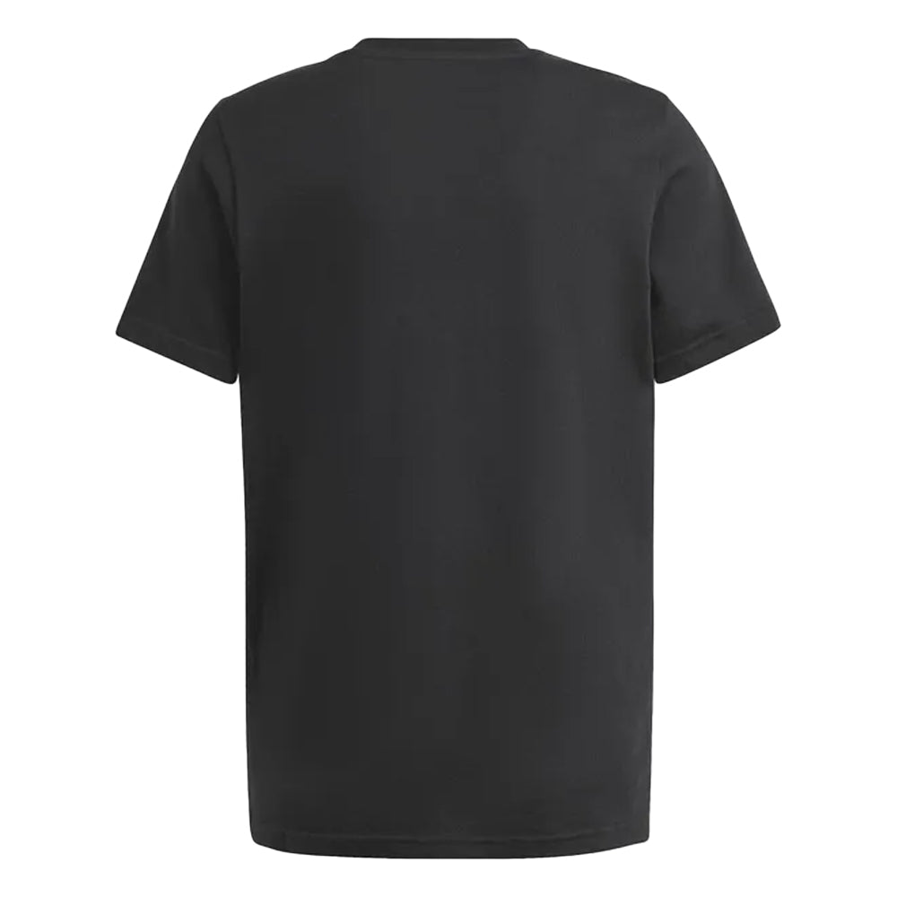 Black - Back - Adidas Girls Animal Print T-Shirt