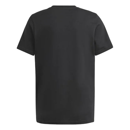 Black - Back - Adidas Girls Animal Print T-Shirt