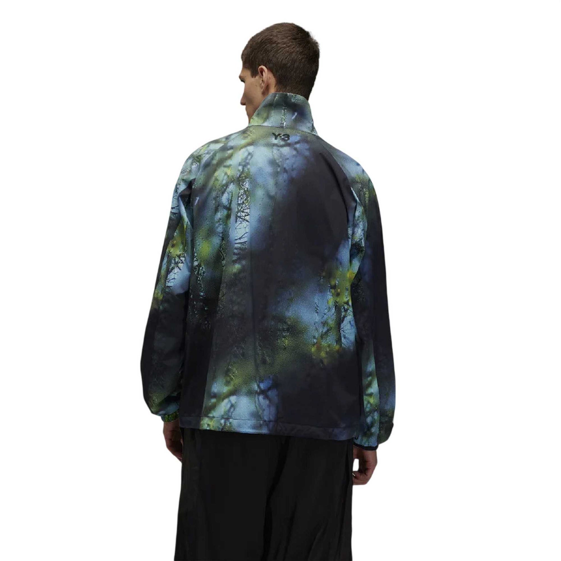 Multicoloured - Back - Y-3 Mens All-Over Print Ripstop Windbreaker