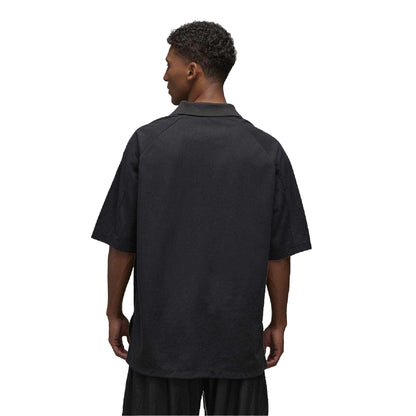 Black - Back - Y-3 Mens 3 Stripes T-Shirt