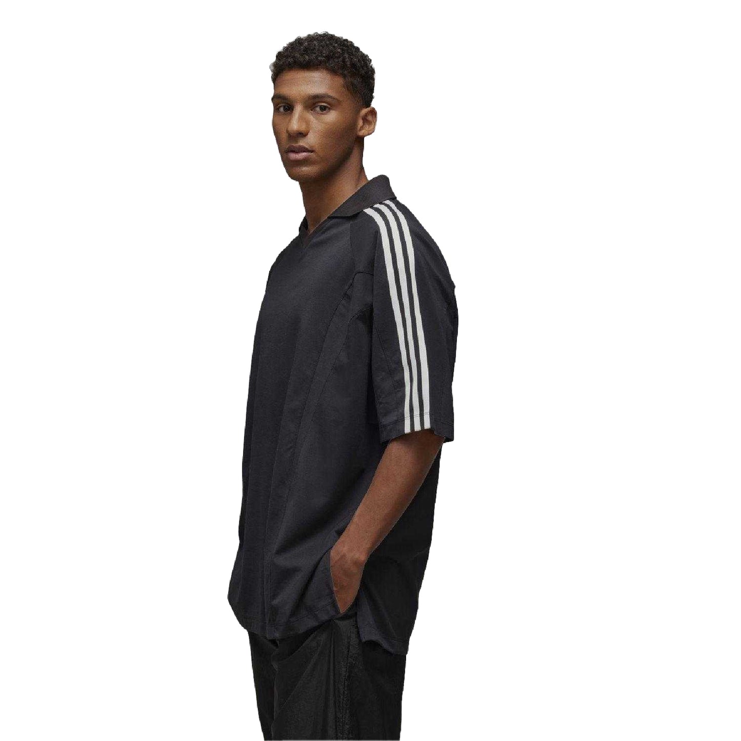 Black - Lifestyle - Y-3 Mens 3 Stripes T-Shirt