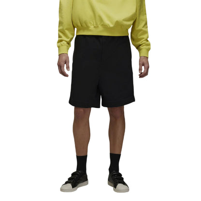 Black - Side - Y-3 Mens French Terry Shorts