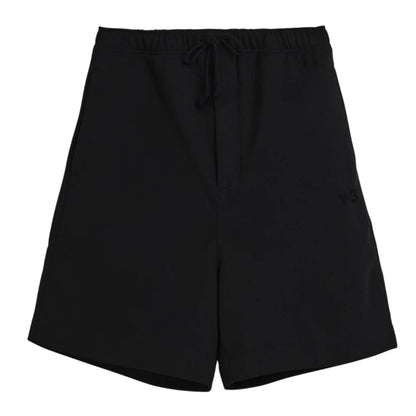 Black - Front - Y-3 Mens French Terry Shorts