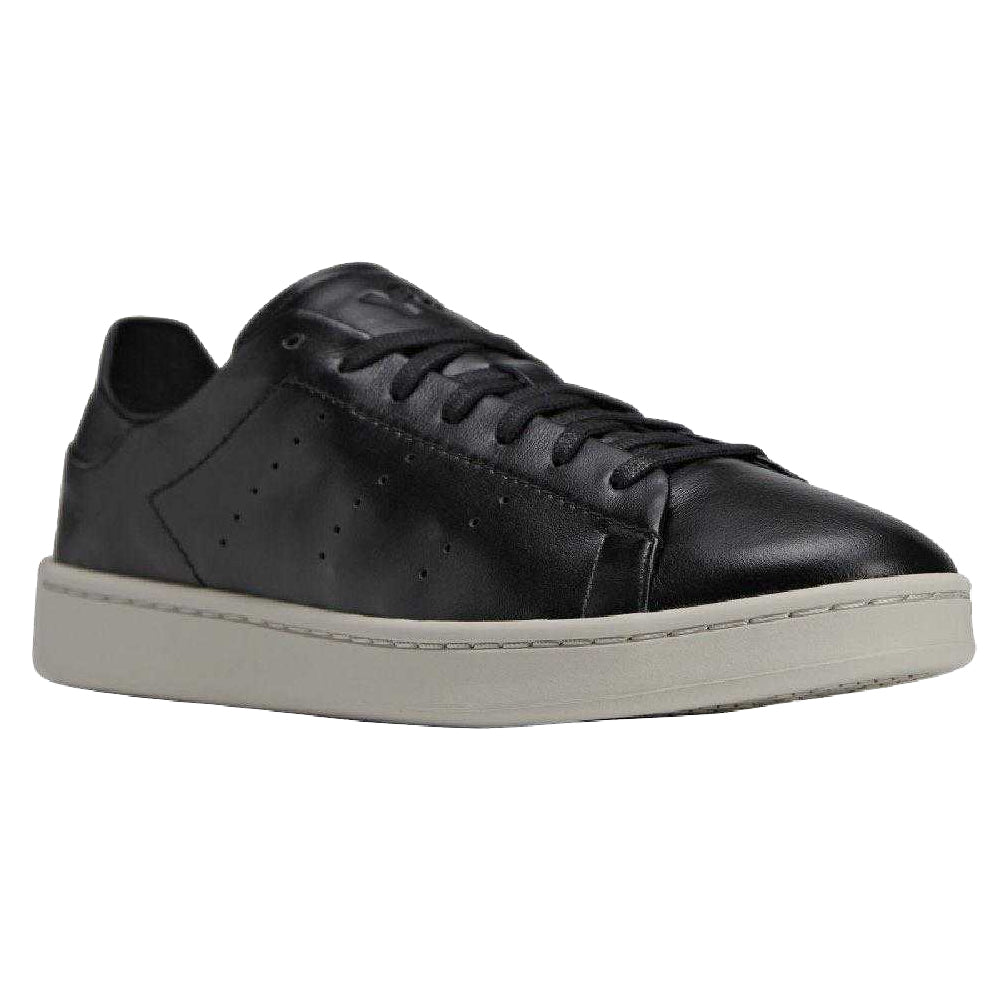 Black - Front - Y-3 Unisex Adult Stan Smith Leather Trainers