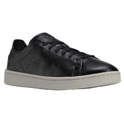Black - Front - Y-3 Unisex Adult Stan Smith Leather Trainers