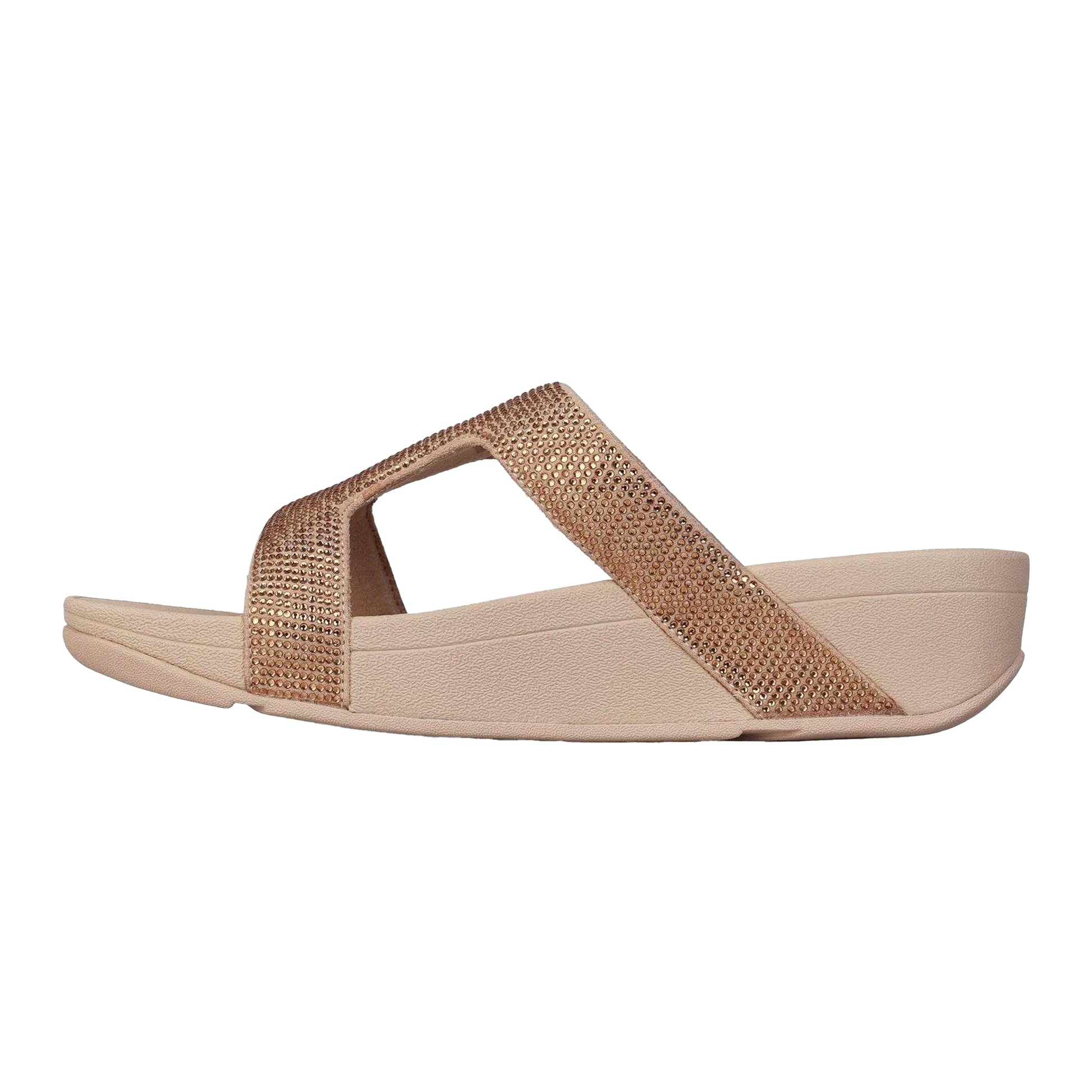 Gold - Back - Fit Flop Womens-Ladies Marli Sliders