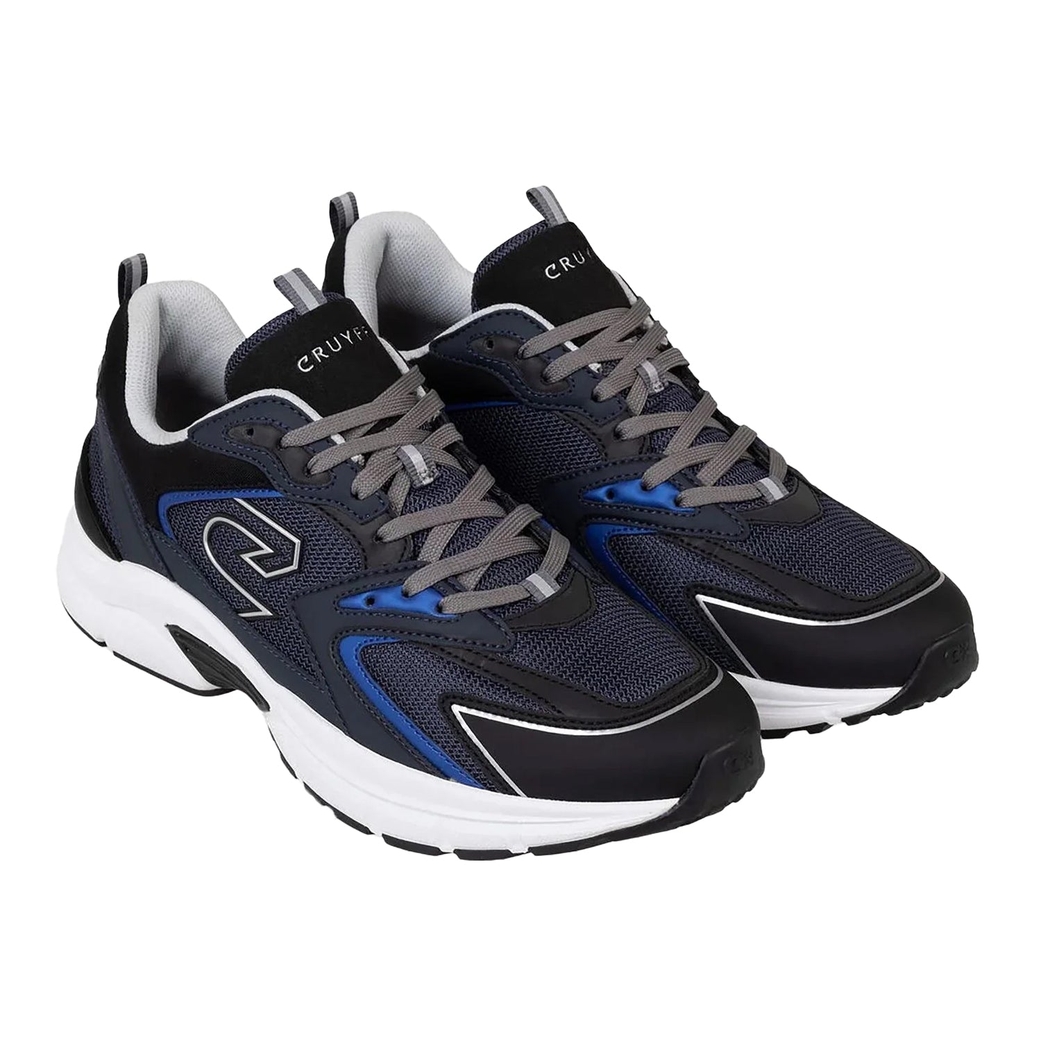 Black - Side - Cruyff Mens Scorpius Trainers