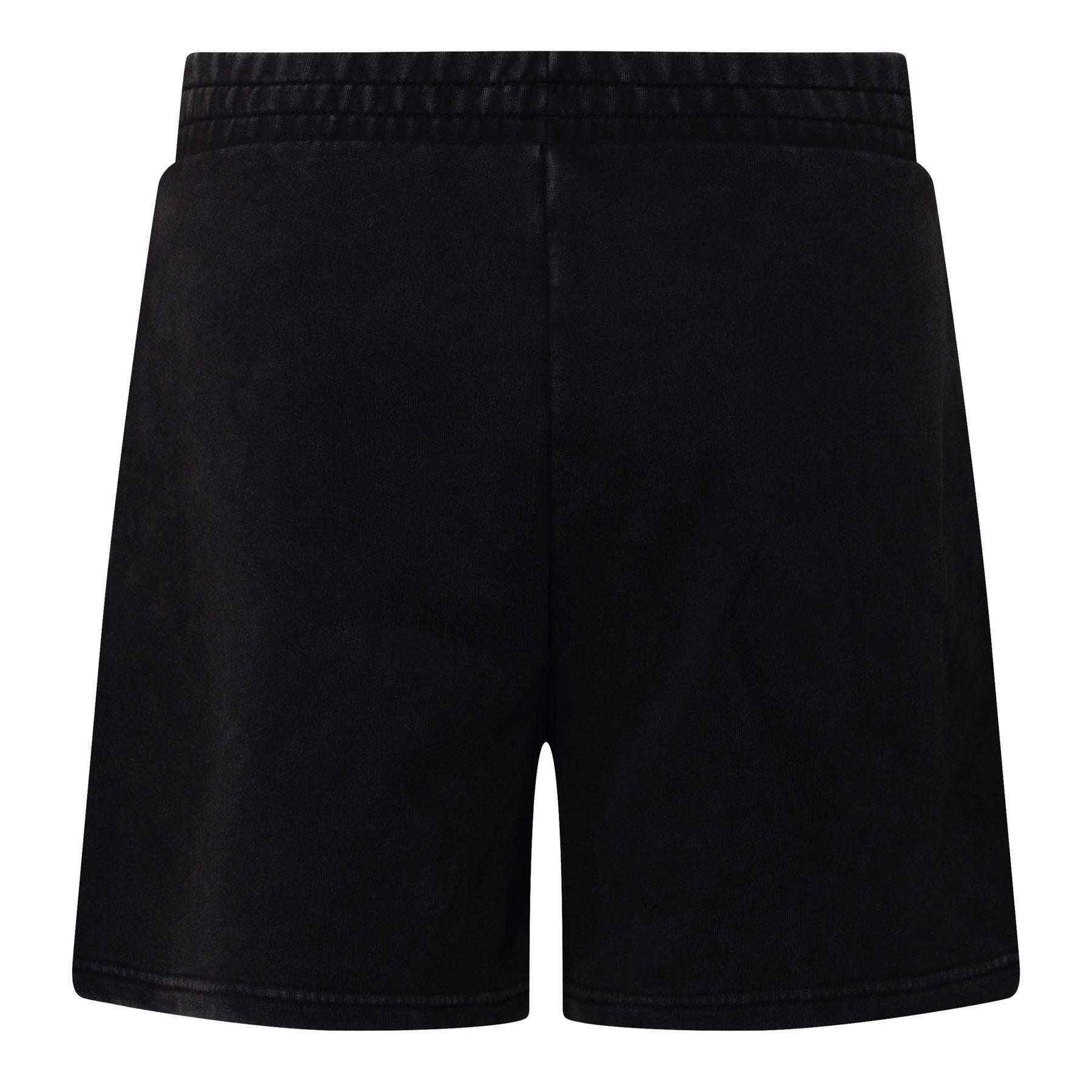Black - Back - Puma Mens Class Washed Shorts