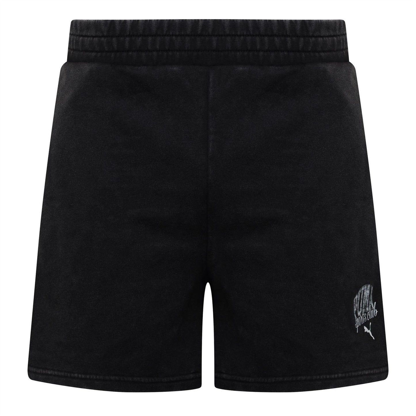 Black - Front - Puma Mens Class Washed Shorts