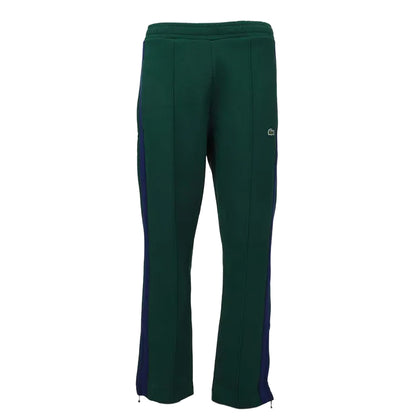 Green-Blue - Front - Lacoste Mens Heritage Pique Colour Block Jogging Bottoms