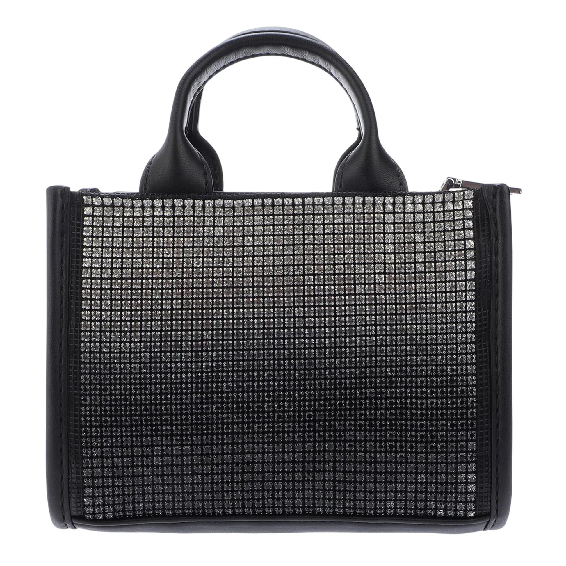 Black-Silver - Back - DKNY Hadlee Embellished Mini Crossbody Bag