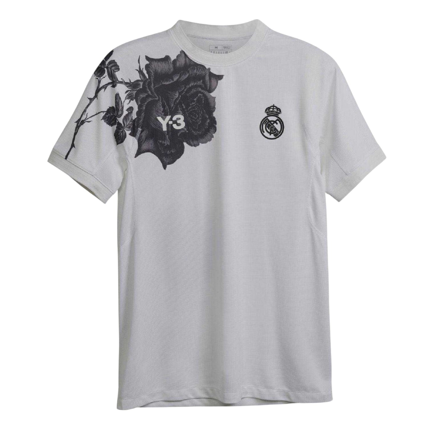 White - Front - Y-3 Mens Real Madrid CF Jersey