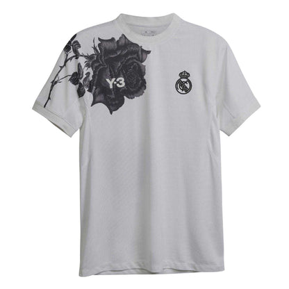 White - Front - Y-3 Mens Real Madrid CF Jersey