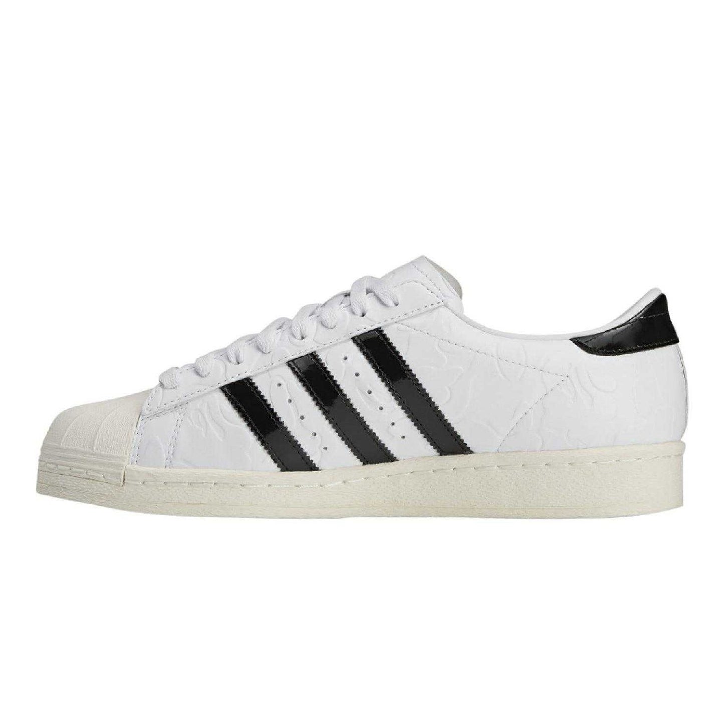 White - Lifestyle - Adidas Unisex Adult SSTR Bape Trainers