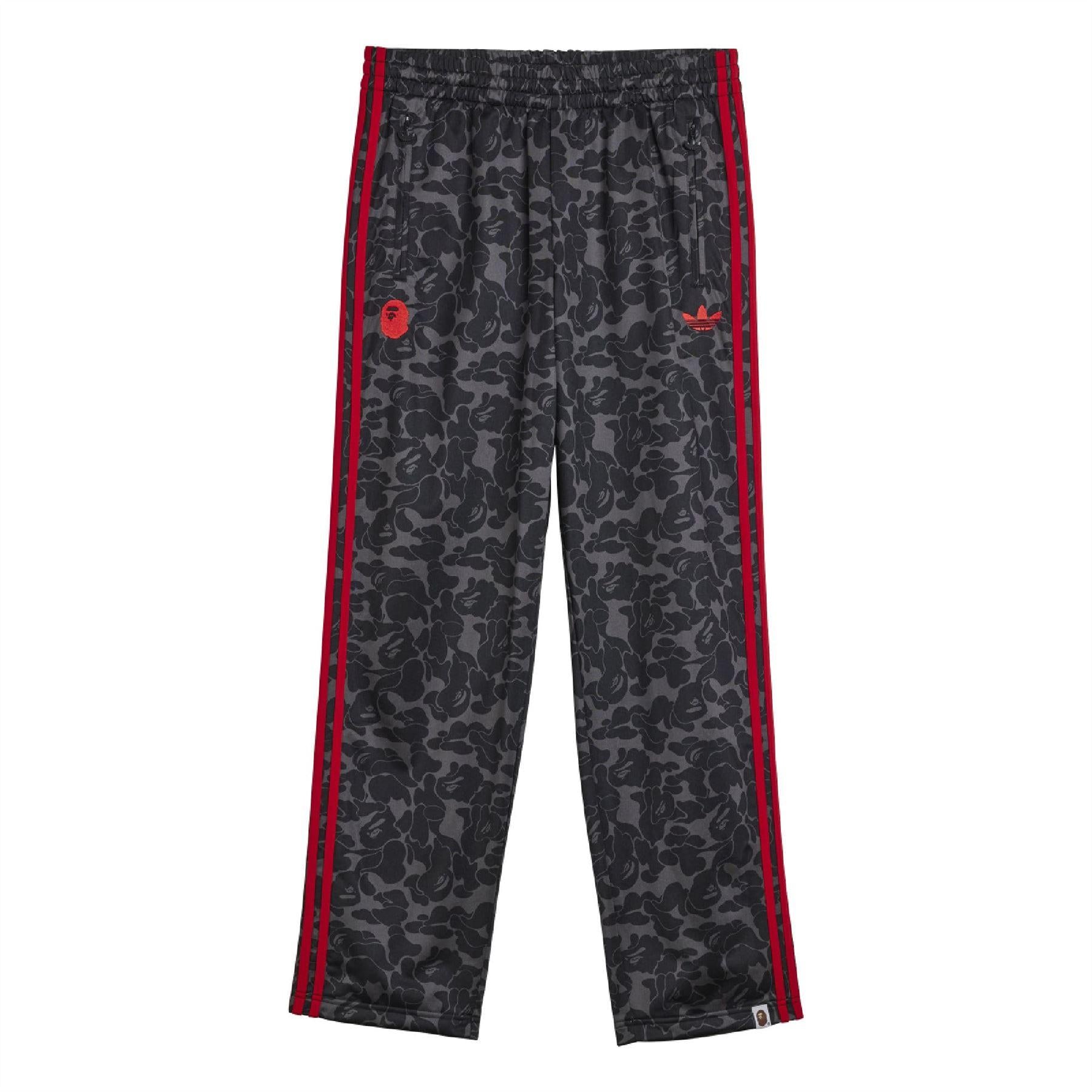 Black - Front - Adidas Mens Firebird Bape Jogging Bottoms