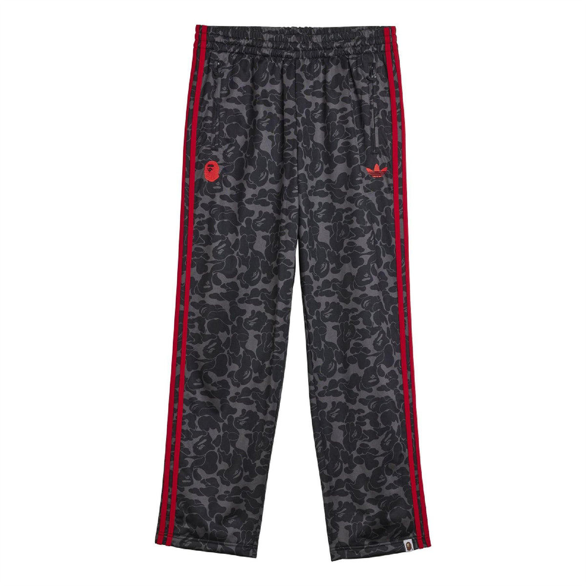 Black - Front - Adidas Mens Firebird Bape Jogging Bottoms