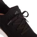 Black-White - Lifestyle - FitFlop Womens-Ladies Vitamin FFX Knitted Sports Trainers