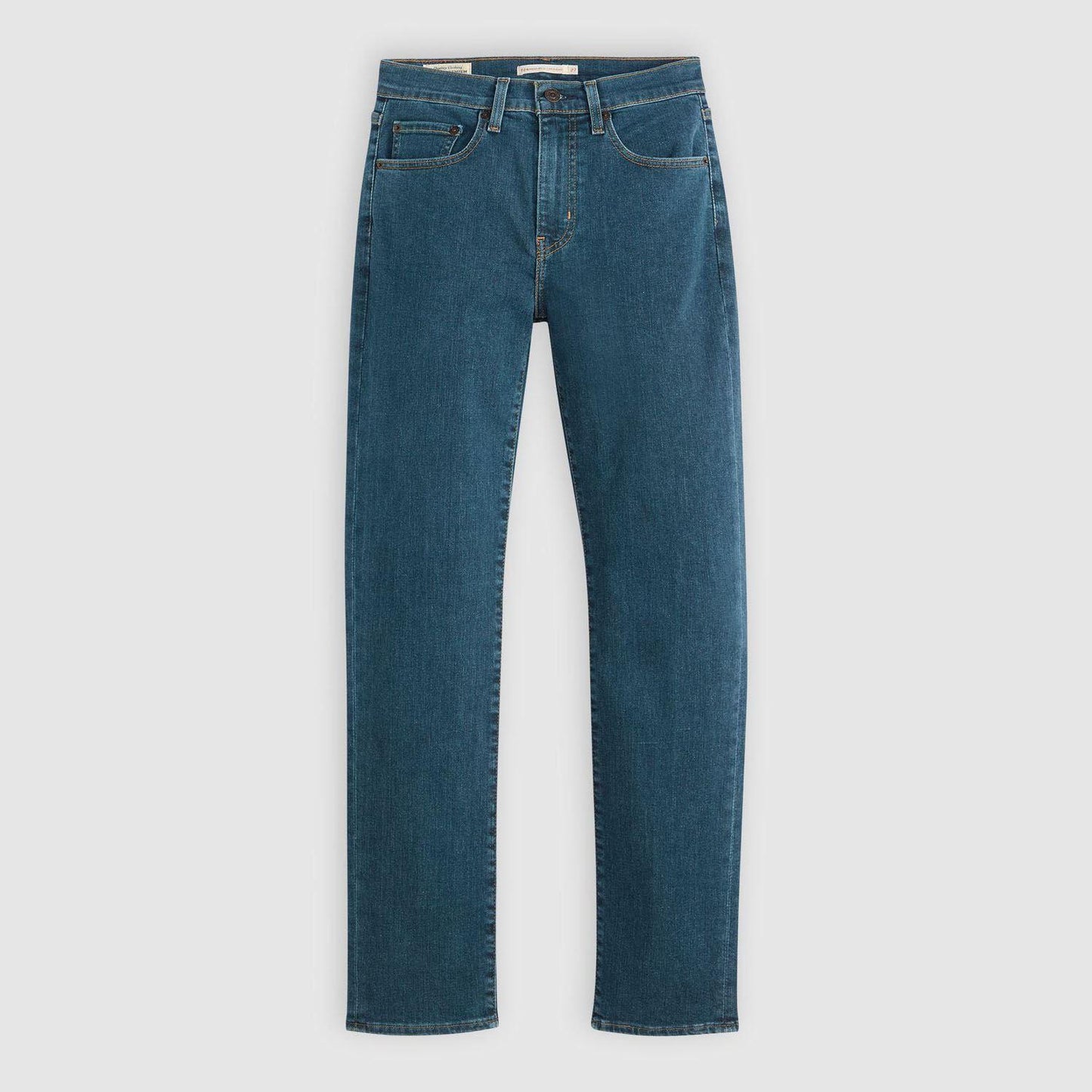 Dark Blue - Front - Levis Womens-Ladies 724 High Rise Straight Jeans