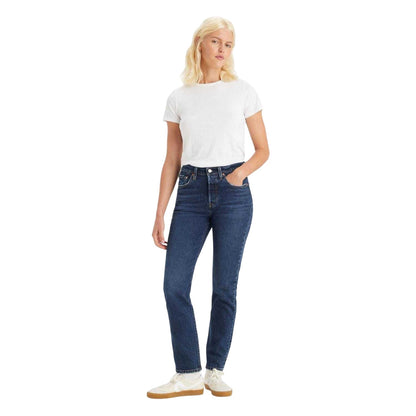 Blue - Lifestyle - Levis Womens-Ladies 501 Original Jeans